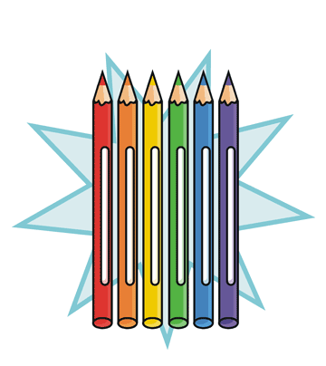 Color Pencil Coloring Pages