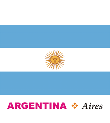 Argentina Flag Coloring Pages