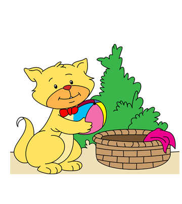 Baby Cat Coloring Pages