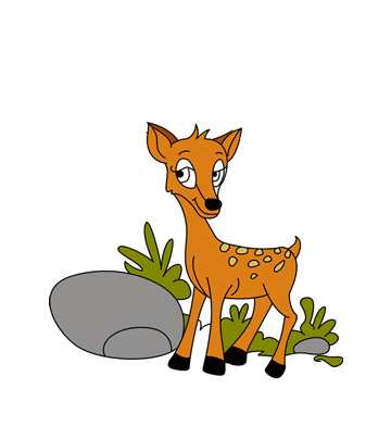 Bambi Story Coloring Pages