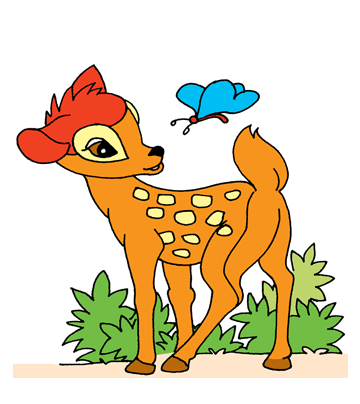 Bambi Picture Coloring Pages