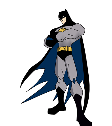 Powerful Batman Coloring Pages