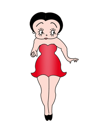 Betty Boop Coloring Pages