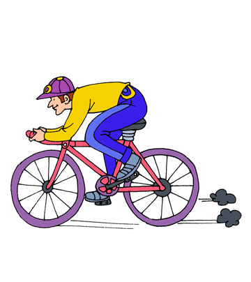 Bicycles Coloring Pages