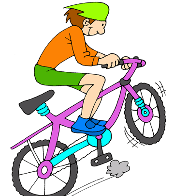 Road Bicycle Coloring Pages