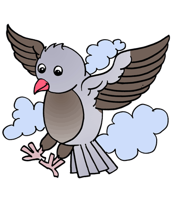 Sparrow Coloring Pages