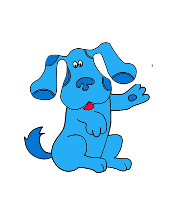 Blues Clues Coloring Pages on Blues Clues Host Coloring Page For Kids Tips For Printing