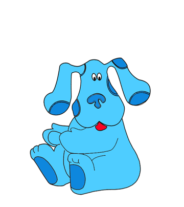 Blue Clue Blue Coloring Pages