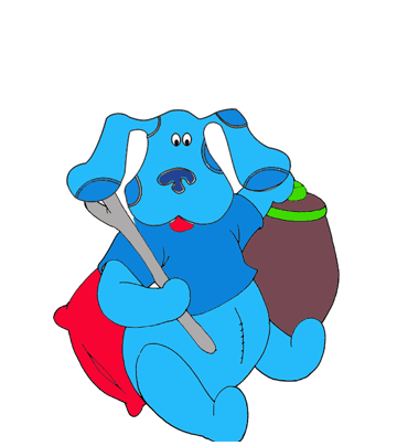 Blue Clues Toy Coloring Pages