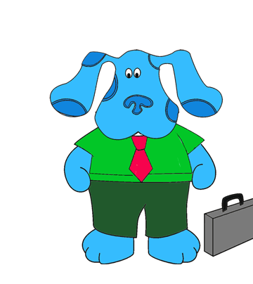 Blues Clues Coloring Pages on Blue Clue Suitcase Coloring Pages For Kids To Color And Print
