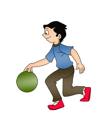 Bowling Player Coloring Pages