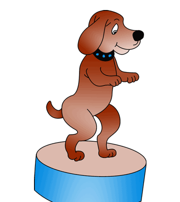 Dog Play Coloring Pages