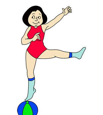 Circus Girl Coloring Pages