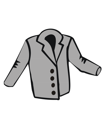 Coat Coloring Pages