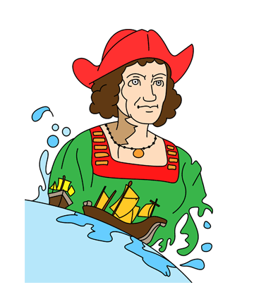 Columbus Coloring Pages