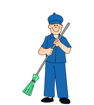Sweeper Coloring Pages
