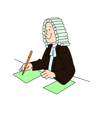 Judge Coloring Pages