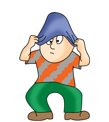 Boy Wearing Cap Coloring Pages