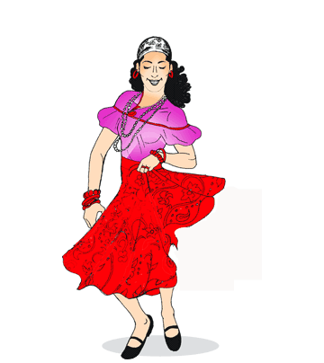 Dancing Coloring Pages