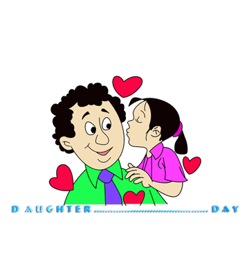 Daughters Day My Dear Papa Coloring Pages