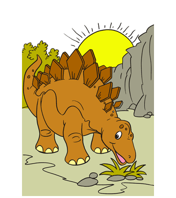 Largest Dinosour Coloring Pages