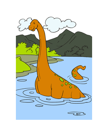 Dinosour World Coloring Pages