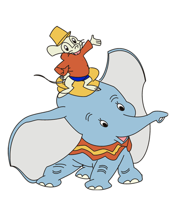 Dumbo Mouse Coloring Pages