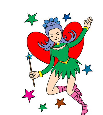 Fairy Images Coloring Pages