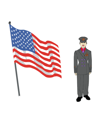 Flag Day Usa Coloring Pages