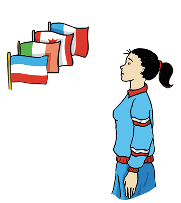 Flag Day Clipart Coloring Pages