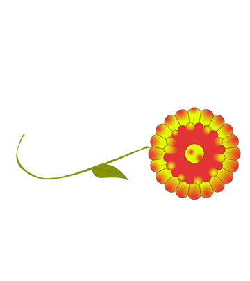 Sun Flower Coloring Pages