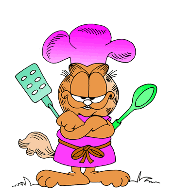Angry Garfield Coloring Pages