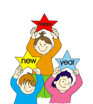 New Year With Friends Coloring Pages