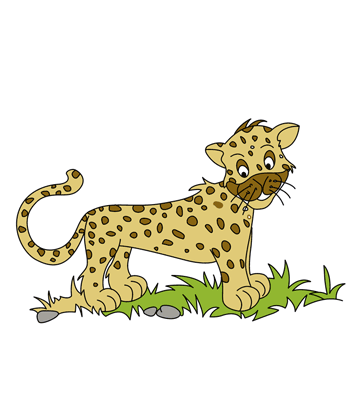 Big Cat Color Pages For Kids Coloring Pages