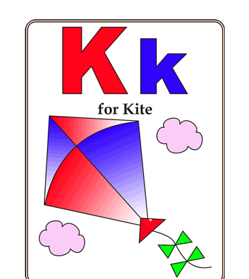 K-preschool Alphabet Coloring Pages