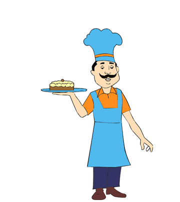 Man Cook Coloring Pages