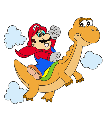 Mario Coloring on Mario Coloring Pages For Kids To Color And Print