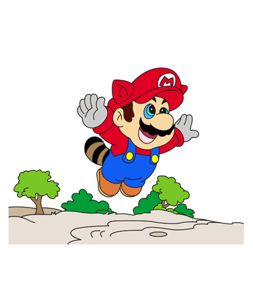 Super Mario Coloring on Super Mario Coloring Pages For Kids To Color And Print