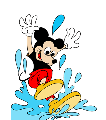 Micky Mouse Characters Coloring Pages