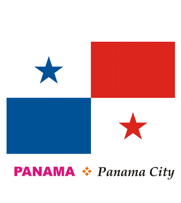Panama Flag Coloring Pages