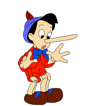 Naughty Pinocchio Coloring Pages