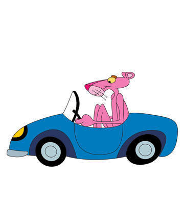 Pink Panther 10 Coloring Pages