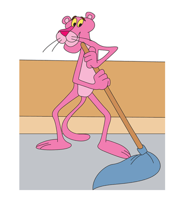 Pink Panther 4 Coloring Pages