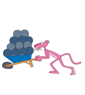 Pink Panther 6 Coloring Pages