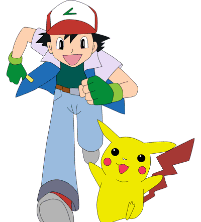 Pokemon Coloring Sheets on Pokemon Ash Pikachu Coloring Pages For Kids To Color And Print