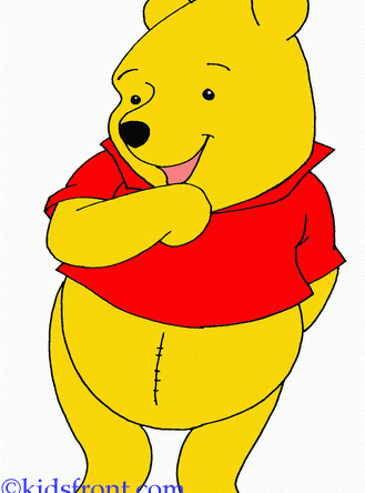 Cute Winnie Coloring Pages