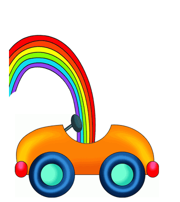 Rainbow Spectrum Coloring Pages