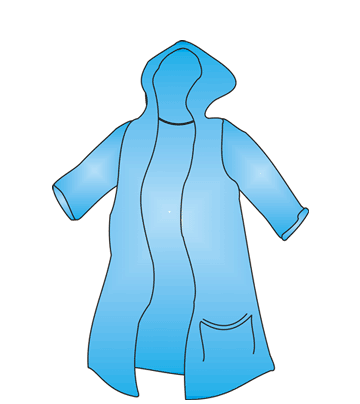 Raincoat Coloring Pages