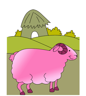 Wild Sheep Coloring Pages