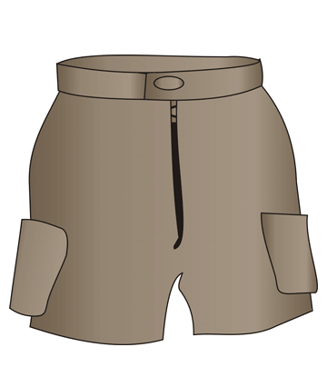 Shorts Coloring Pages